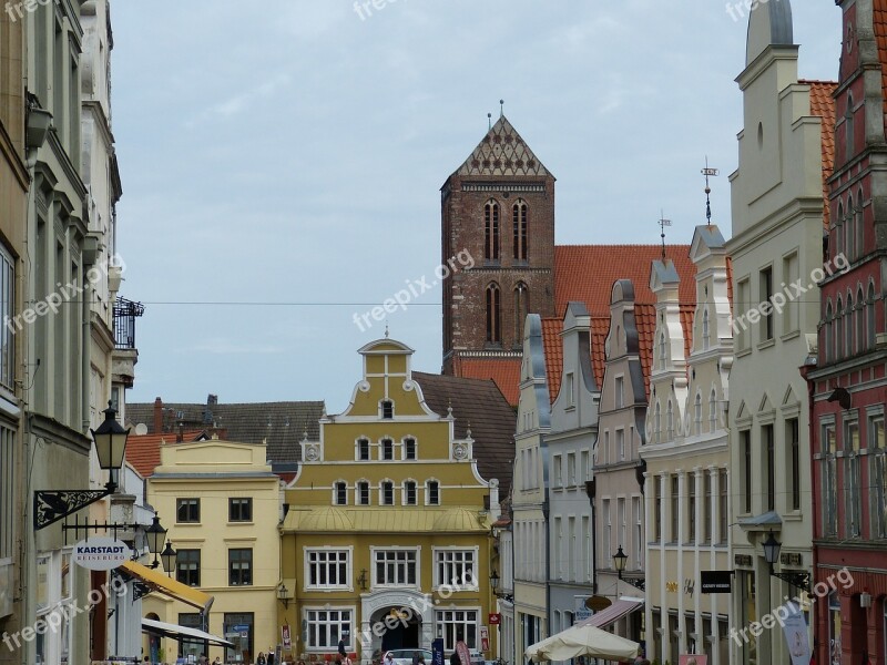 Wismar Mecklenburg Historically Historic Center Church