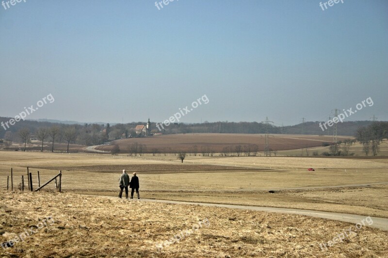 Walk Walkers Go For A Walk Nature Away