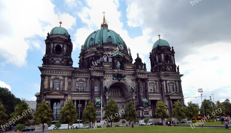 Berlin The Cathedral The Museum Monument Building