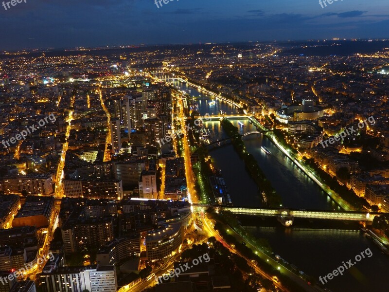 Paris France Its Night Romantic