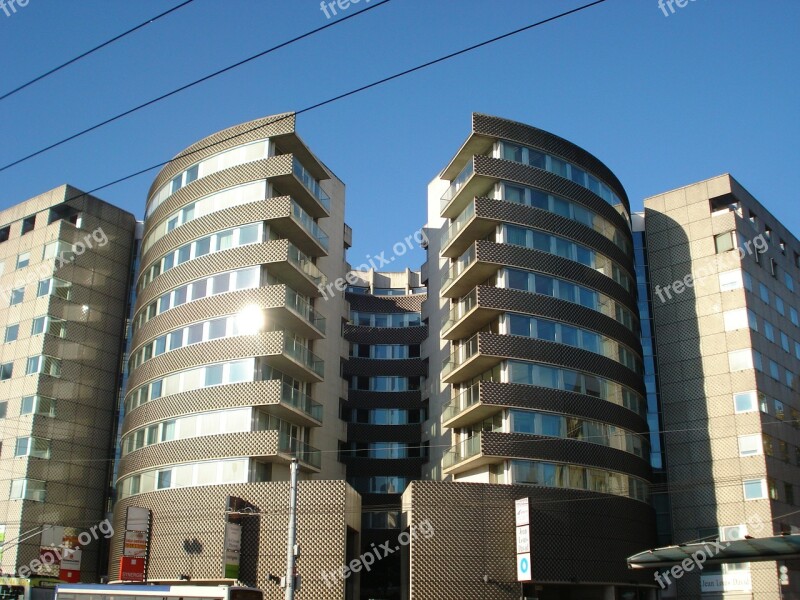 Building Lausanne Switzerland Facade Architecture