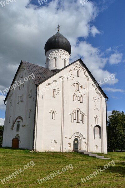 Novgorod Russian Church Russia Orthodox Church Temple