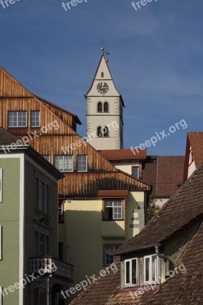 Historic Center Meersburg Lake Constance Architecture City