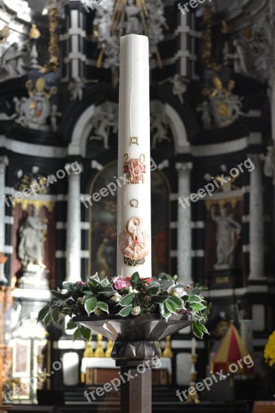 Candle Church Religion Free Photos