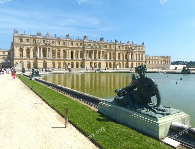 Closed Versaille Castle Park Castle France Free Photos