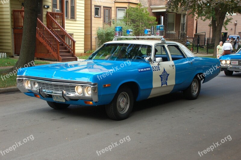 Chicago Police Dodge Polara Free Photos