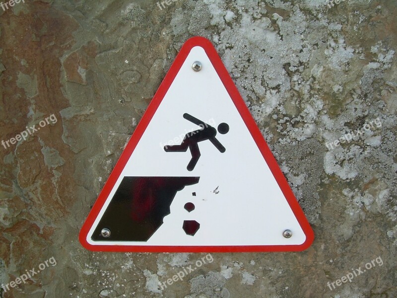 Shield Crash Caution Abyss Pictogram