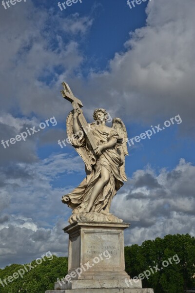 Statue Rome Sculpture Italy Free Photos