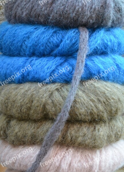 Wool Knit Hand Labor Cat's Cradle Soft