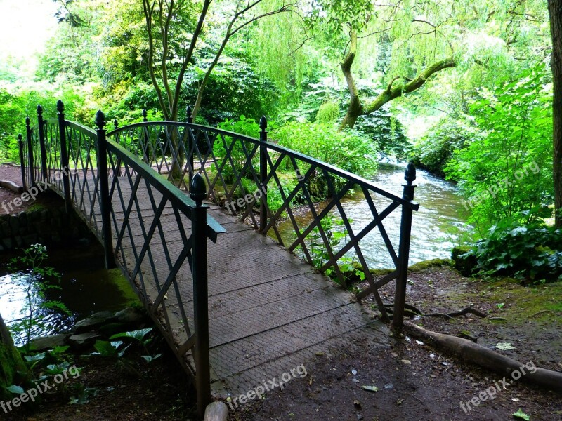 Bridge River Bach Water Landscape