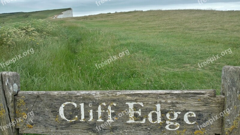 Cliffs Demolition Edge Risk Warning Crash