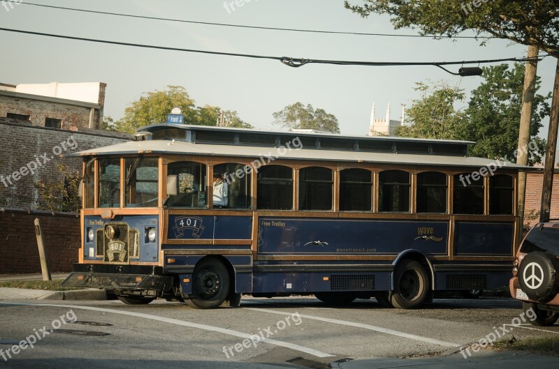 Bus Old Vehicle Oldtimer Usa