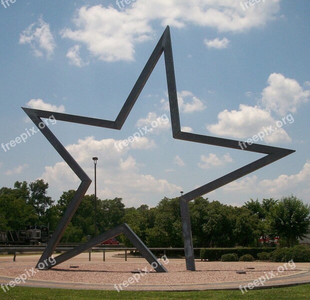 Texas Star Welcome Center Art Free Photos