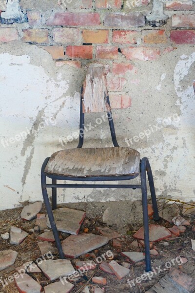 Chair Old Broken Sit Free Photos