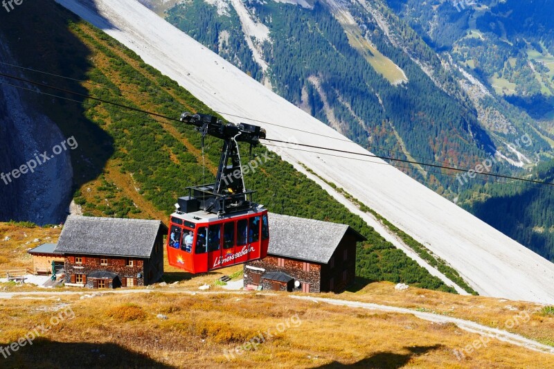 Gondola Cable Car Luenersee Mountain Railway Shuttle Service