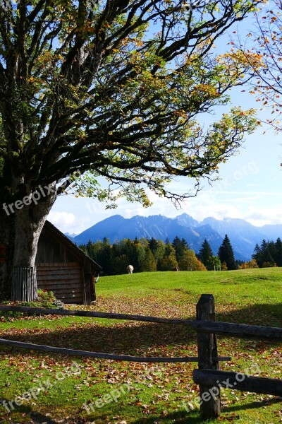 Autumn Mood Mountains Autumn Alpine Landscape