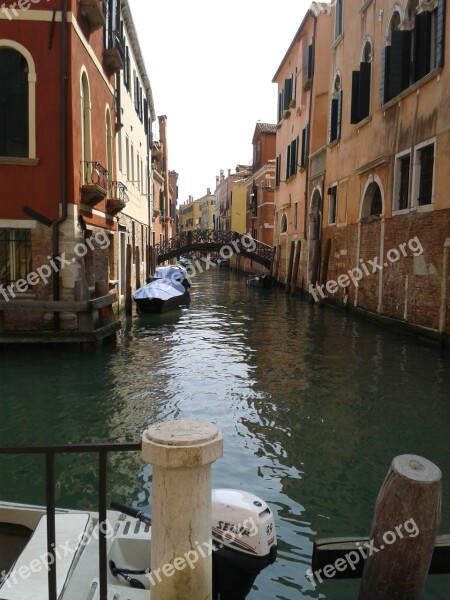 Venice Canals Italy Free Photos