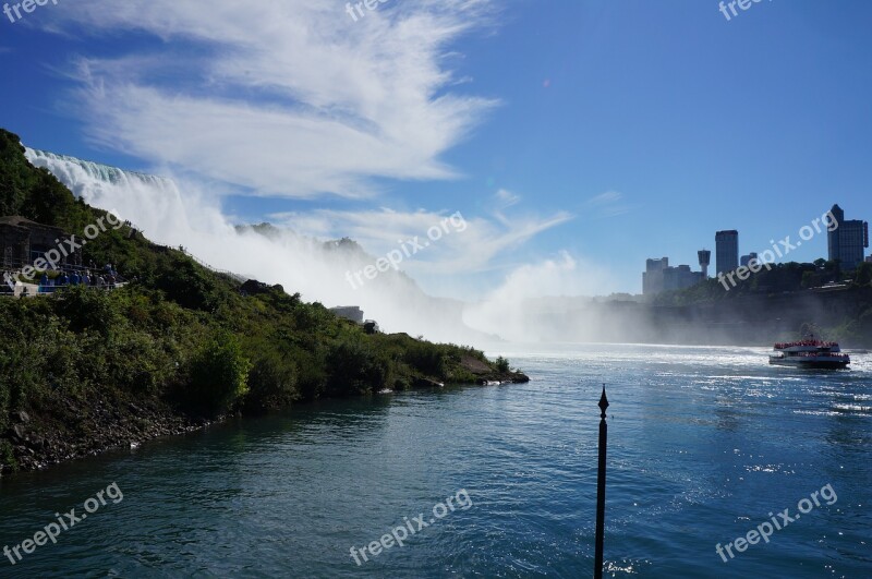 Niagara Falls Waterfall Water Falls Free Photos