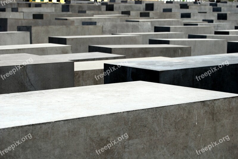 Memorial Holocaust Cemetery Hebrew Berlin