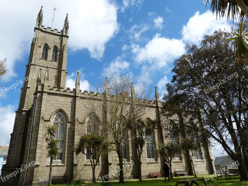 England Cornwall Pensance Tower Church