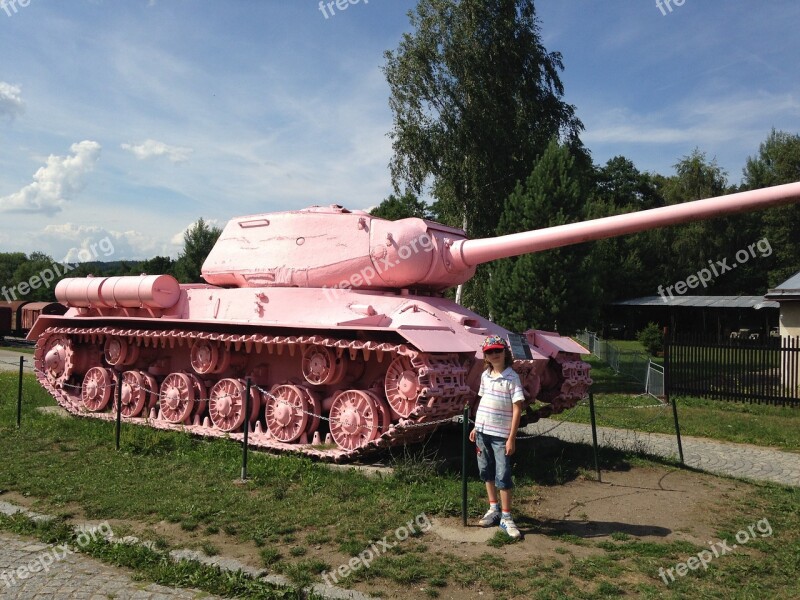 Tank Museum Pink Tank Lesany Military Museum