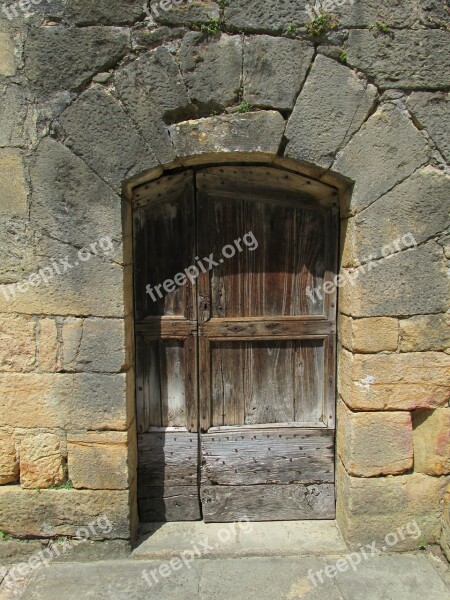 Door Sarlat France Périgord Medieval