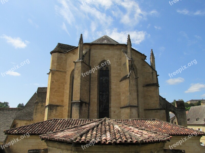 Cathedral Sarlat France Périgord Dordogne