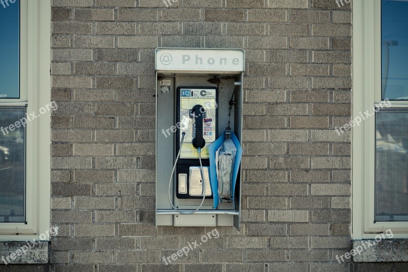 Pay Phone Telephone Booth Booth Telephone Phone