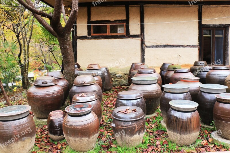 Jar Republic Of Korea Country Rural Landscape Chapter Dogdae