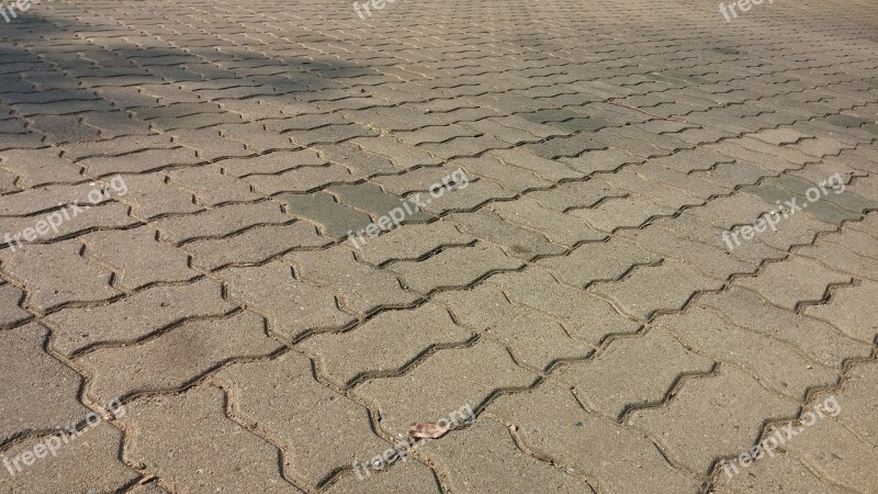 Tile Floor Floor Brick Stone Sidewalk