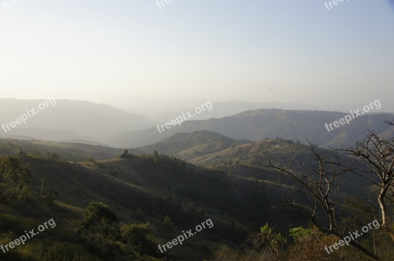 Mountains South Africa Africa Durban Hills