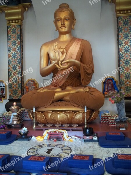 Buddha Buddhist Buddhism Religion Statue