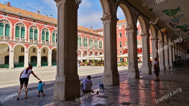 Croatia Split Historic Center Historically Building