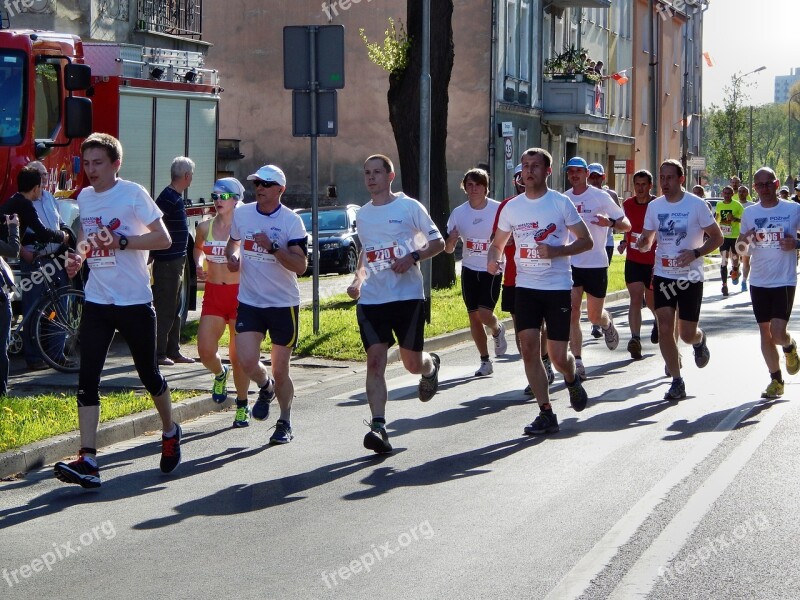 Marathon Runs Sport Jogging Race