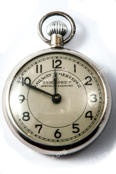 Pocket Watch Time Time Of Old Hours