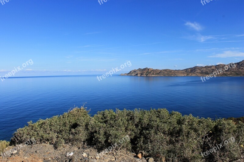 Corsican Maquis Island Island Of Beauty Landscape