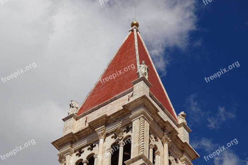 Spire Croatia Trogir Steeple Unesco