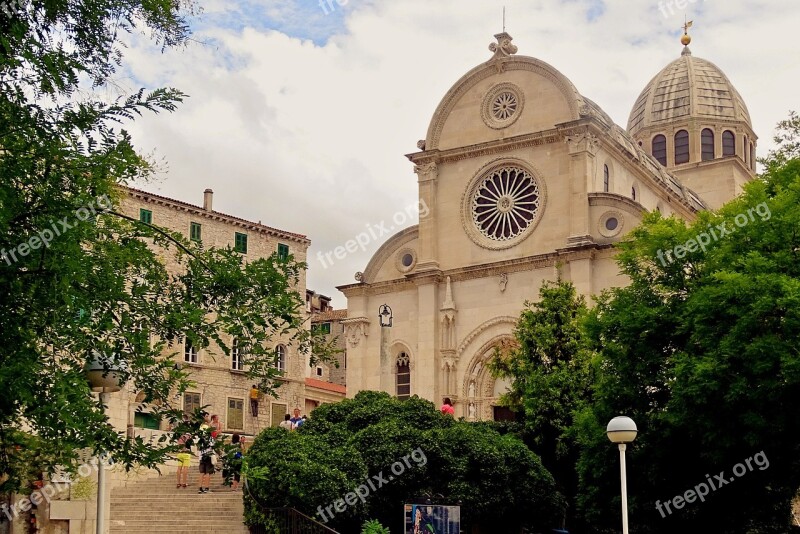 St Jacob's Cathedral Cathedral Croatia šibenik Unesco