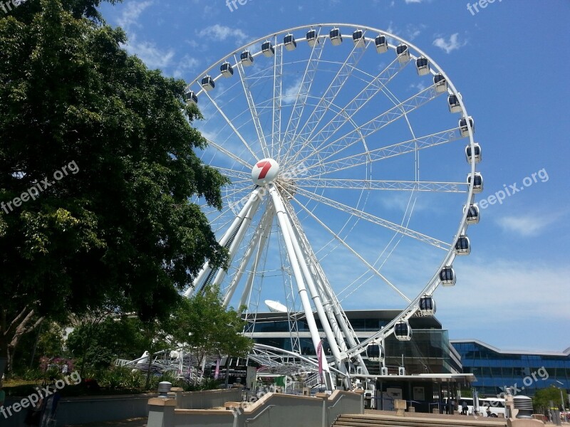 Brisbane Wheel Queensland Tourism Attraction