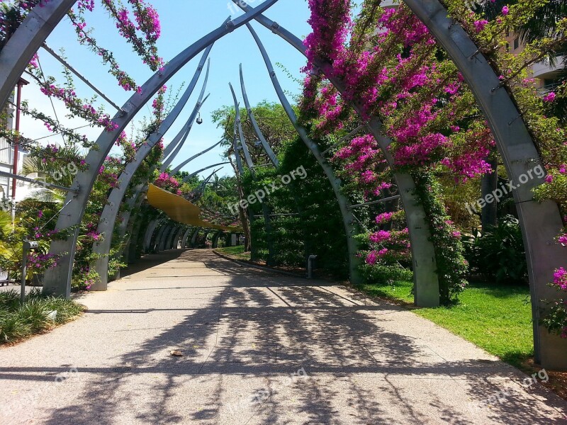 Parklands Park Brisbane Southbank Walkway