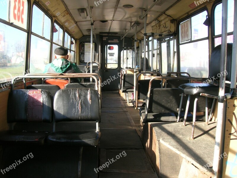 Trolleybus Transport City Passengers Train