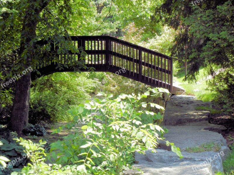 Wooden Bridge Ontario Canada Free Photos