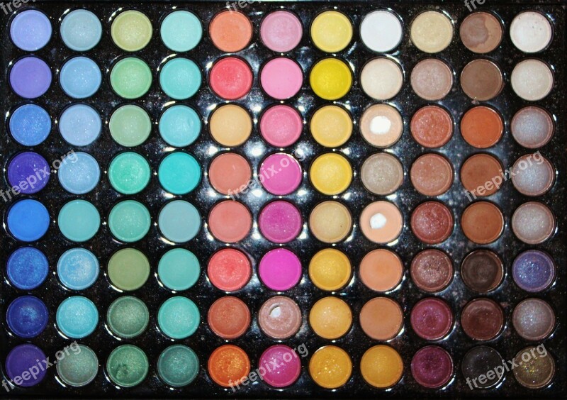 Make-up Box Make Up Colorful Eye Shadow Lippgloss