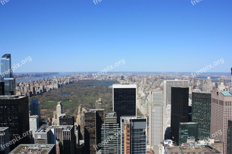 New York Central Park Height Park Skyscraper