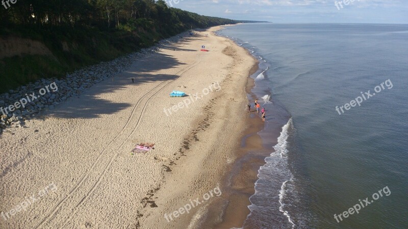 The Baltic Sea Beach Landscape Sand Summer