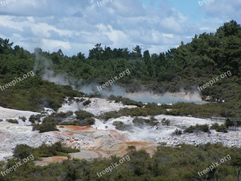 Hot Rotorua New Zealand Heat