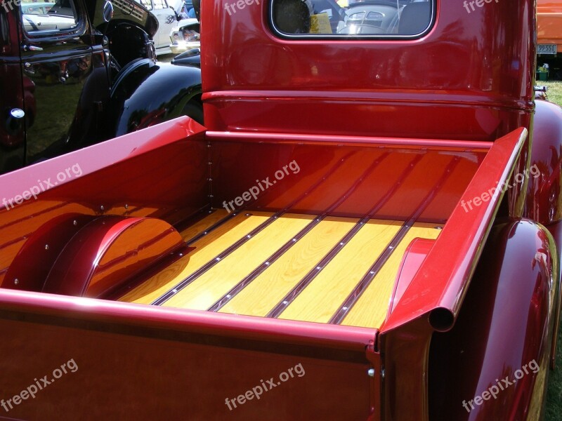 Chevrolet Chev 1946 Red Pickup