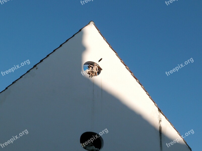 Angels Window House Roof Shadow