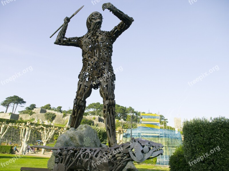 Baiona Paque Statue Free Photos