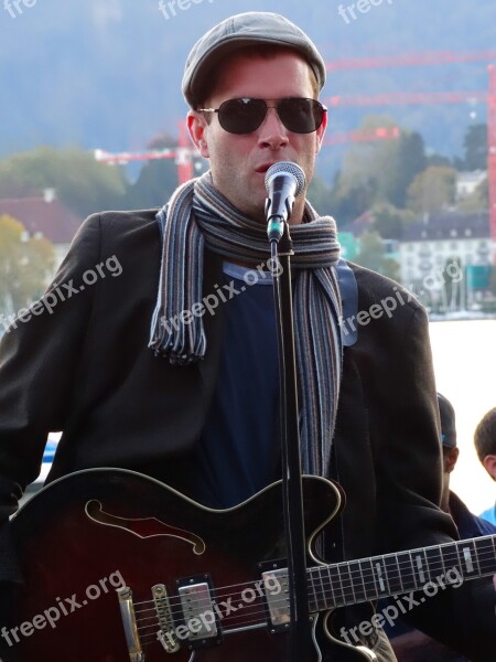 Musician Street Musicians Singer Entertainment Guitar